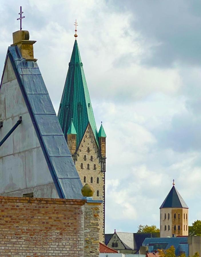 Premium Apartment An Der Stadtmauer Im Og Paderborn Buitenkant foto